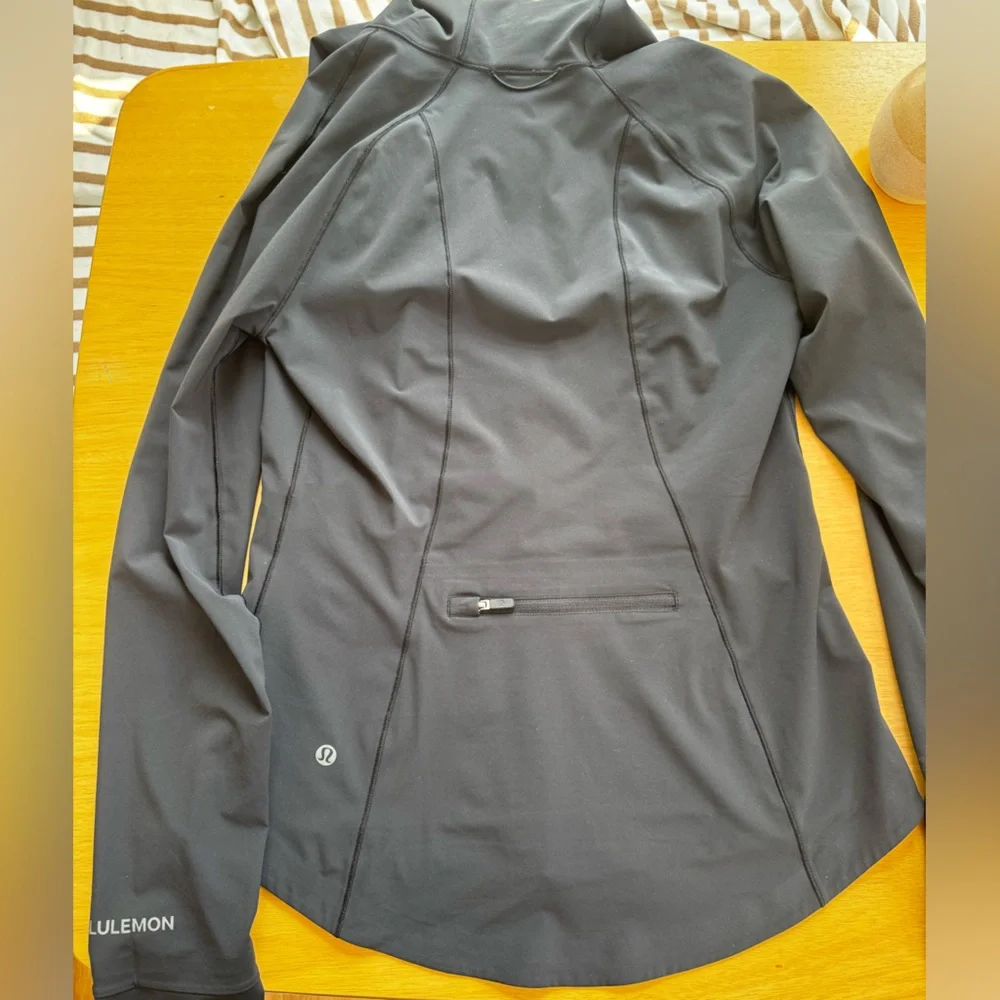 lululemon athletica Black Softshell Zip Jacket